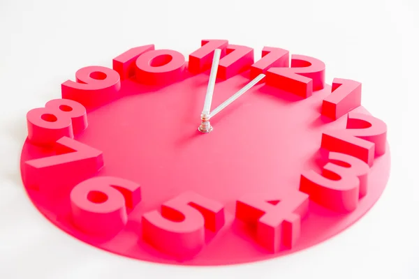 Five minutes to midnight clock — Stock Photo, Image