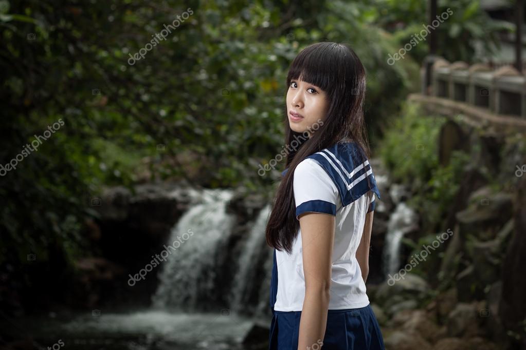 Asian Schoolgirl Hd Porn - Asian schoolgirl with nature Stock Photos, Royalty Free Asian schoolgirl  with nature Images | Depositphotos