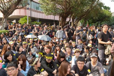 Taipei, Tayvan, 30 Mart 2014. yüz binlerce kişi p