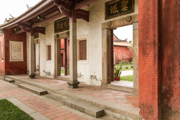 Stěna čínského stylu domu — Stock fotografie