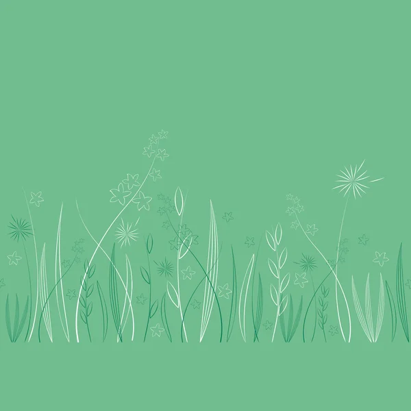 stilize çim ile sorunsuz bitkisel arka plan