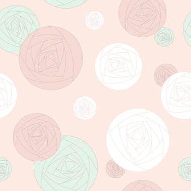 sorunsuz geçmiş soyut pastel gül ile