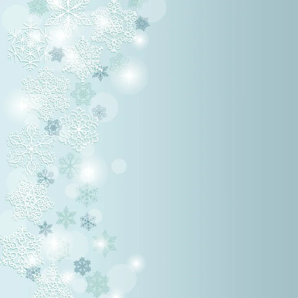 dantelli kar taneleri ile Noel arka plan