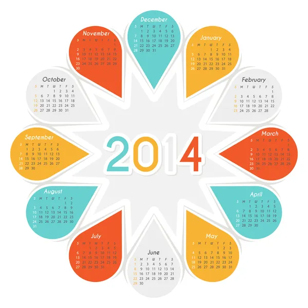 yuvarlak takvim 2014