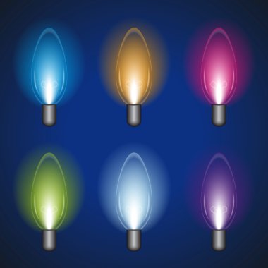 Colored lamps