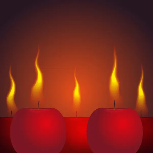 Kırmızı mumlar