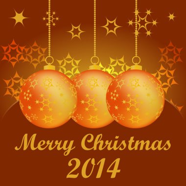 Fondo de Navidad con bolas para el árbol de Navidad