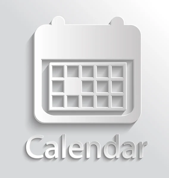 Icon calendar — Stock Vector