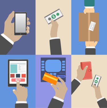 İş eller eylem kavramlarını ayarla