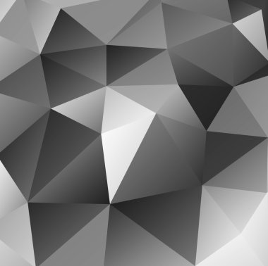 Üçgen siyah arka plan