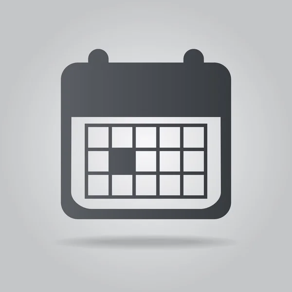 Calendario delle icone — Vettoriale Stock