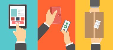 istemciler eller iş satın alma