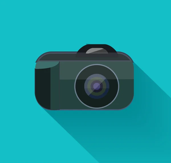 Плоский камери — стоковий вектор