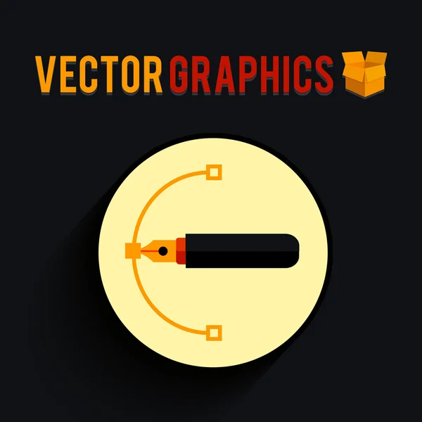 Grafische vorm — Stockvector