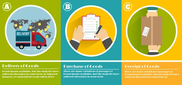 Compras por Internet proceso de compra — Archivo Imágenes Vectoriales