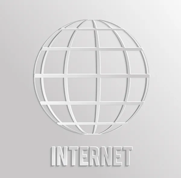 Worldnet internet — Wektor stockowy