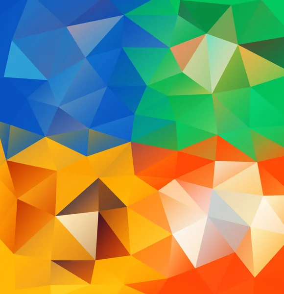 Driehoek achtergrond. patroon van geometrische vormen — Stockvector