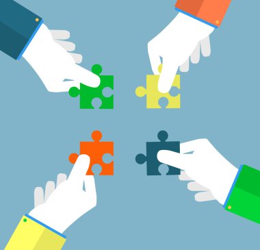 işadamı montaj parçalı bulmaca