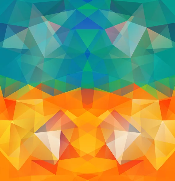 Driehoek achtergrond. patroon van geometrische vormen — Stockvector