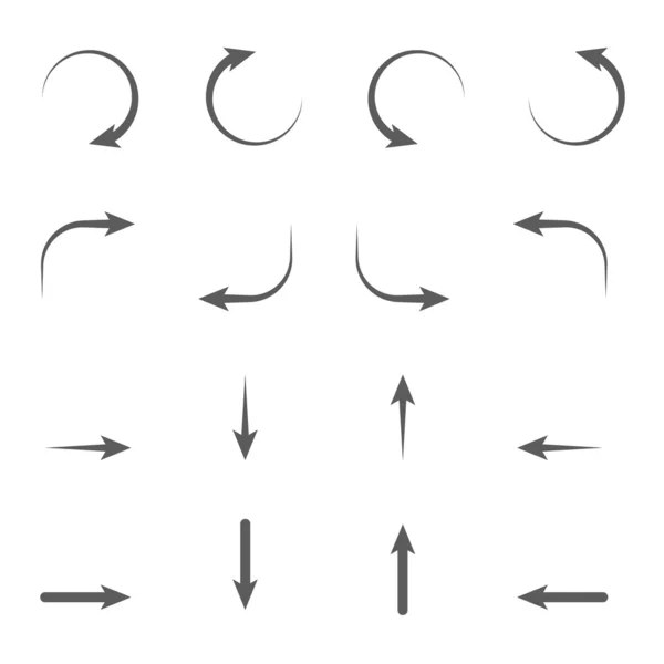 Знаки со стрелками — стоковый вектор
