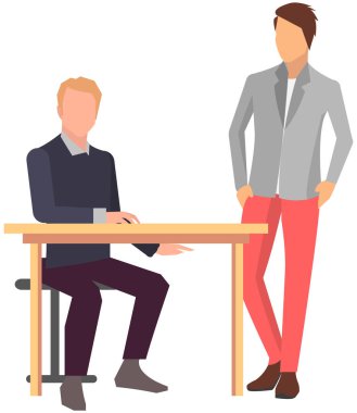 Projeye başlamak için toplantı, iş planı. Girişimcilik alanında iş tartışan meslektaşlar