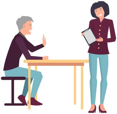 Projeye başlamak için toplantı, iş planı. Girişimcilik alanında iş tartışan meslektaşlar