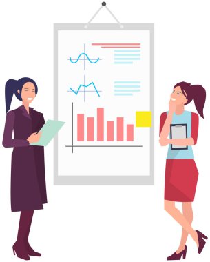 Projeye başlamak için toplantı, iş planı. Girişimcilik alanında iş tartışan meslektaşlar