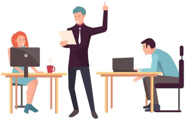 Projeye başlamak için toplantı, iş planı. Girişimcilik alanında iş tartışan meslektaşlar