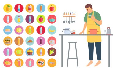 Mutfakta Adam Yemek Pişiriyor, Karakter Eğlencesi
