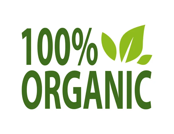 100 органических писем растений и зеленых листьев — стоковый вектор
