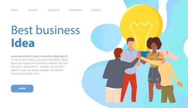 Birlikte çalışan insanlar, takım birbirine beşlik çakar, selamlaşır. En iyi iş fikri web sitesi