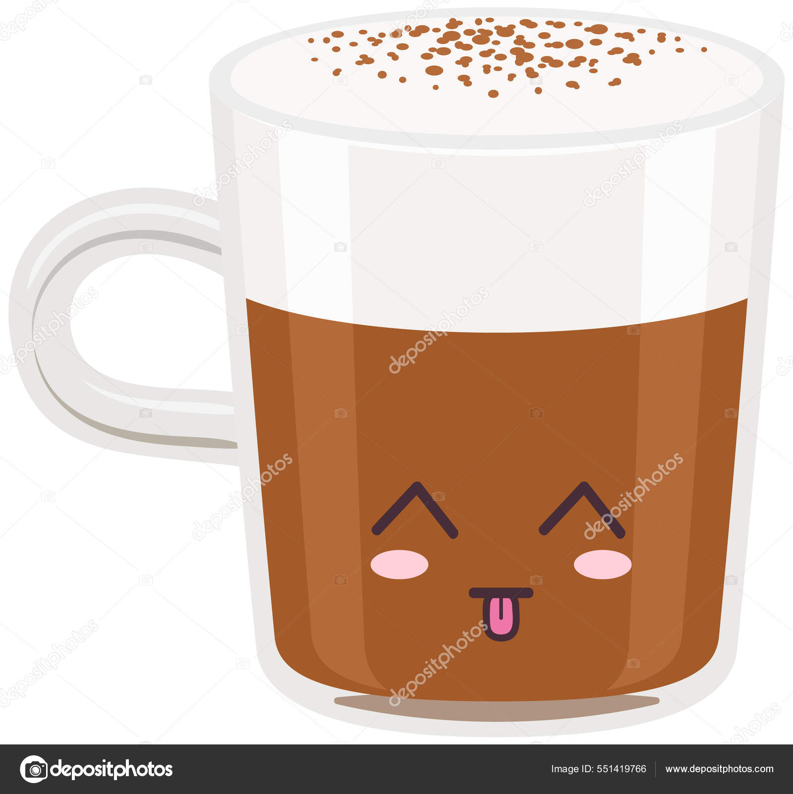 Latte, glass cup with drink in korean style. Cute coffee kawaii icon, japanese culture symbol, anime Stock Vector Image by ©robuart #551419766 Latte, glass cup with drink in korean style. Cute coffee kawaii icon, japanese culture symbol, anime Stock Vector Image by ©robuart #551419766