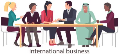 İş poje geliştirme stratejisinde uluslararası ortaklık, toplantı ve takım çalışması