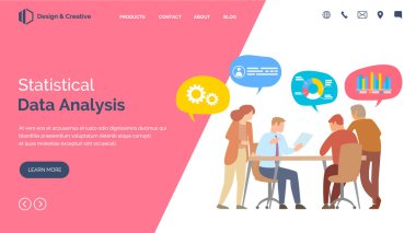 İstatistiksel veri analizi. İnsanlar büyüme çizelgelerini analiz ediyor. İş veri analizi. Satışları arttır