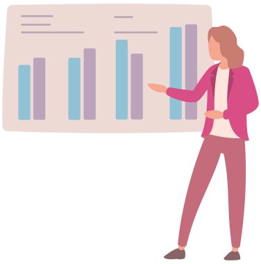 İstatistiksel göstergelerle kadın analiz raporu. Bayan yatırım analizinin sonuçlarını inceliyor