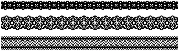 Kart stili oluşturmak için kusursuz desen. Dantel dekorasyon şablonu, tasarım için süslemeli kurdele