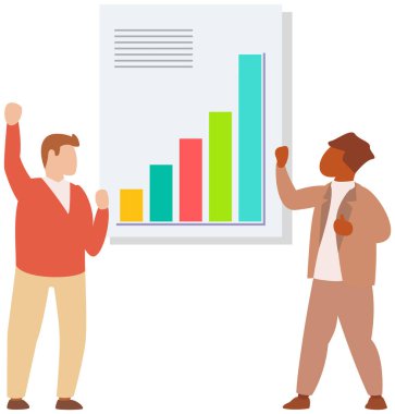 Yönetici istatistiksel bir rapor sunar. Analiz ve planlama sektörü