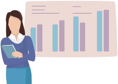 İstatistiksel göstergelerle kadın analiz raporu. Bayan yatırım analizinin sonuçlarını inceliyor