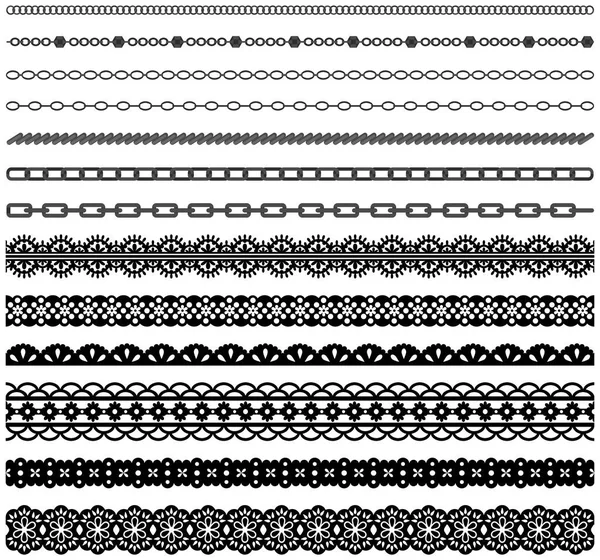 Kart stili oluşturmak için kusursuz desen. Dantel dekorasyon şablonu, tasarım için süslemeli kurdele