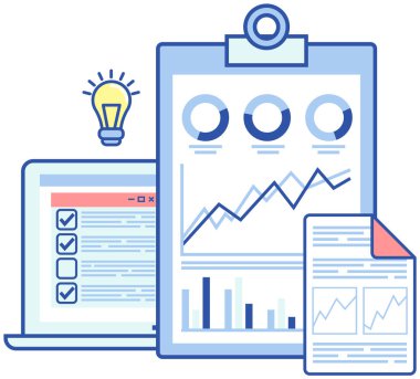Pazar şemaları. Grafiksel bilgi görselleştirme ve analiz. İstatistiksel göstergeler ve veriler