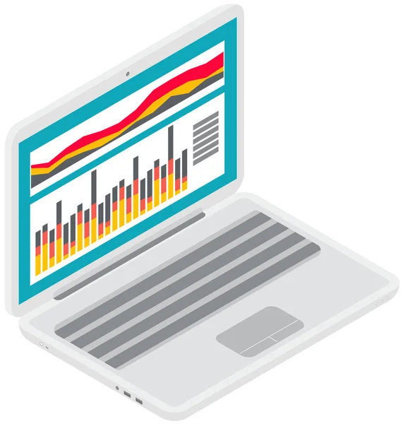 Ses sinyalleriyle çalışmak için karıştırıcılı elektronik cihaz. Müzik oluşturmak için bilgisayar programı — Stok Vektör