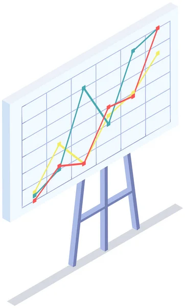 Analyse Des Données Recherche Statistique Concept Stratégie Développement Des Affaires — Image vectorielle