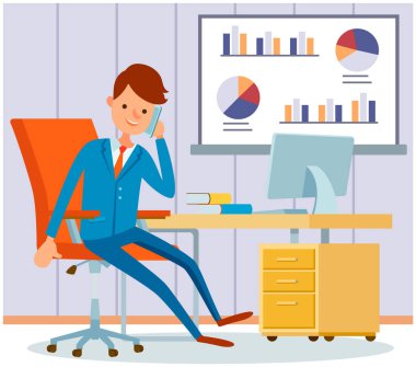 Ofis personeli, yönetici işi ve iletişim. Masadaki ofis çalışanı. Çalışma alanlarında çalışan iş adamları. İş arkadaşım. İş adamı ya da bürosunda çalışan bir tezgahtar.