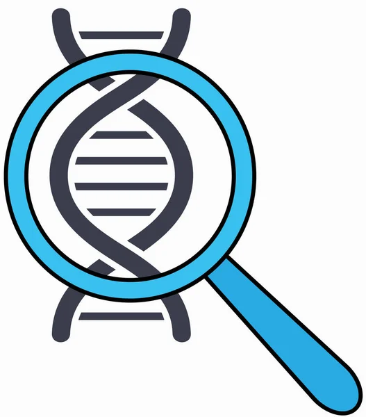 Genetic Science Dna Molecule Laboratory Scientific Research Gene Structure Information — Stock vektor
