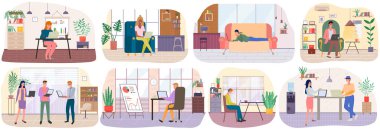 Sohbet, iletişim ve internet üzerinden mesajlar. İnsanlar konuşmak için dizüstü bilgisayar kullanıyor. Bilgisayar klavyesine basmak, online ev rahatlaması ve çalışmak. Çevrimiçi iletişim için dizüstü bilgisayar başında zaman geçirir