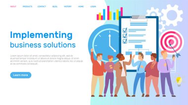 İş çözümü uygulanıyor. Erkek ve kadın iş takımını çözer ve insanlar takım çalışmasını başarır. İş adamı ve kadın fikir stratejisi ve karmaşık problemi ortaklık ve meydan okumayla çözmek