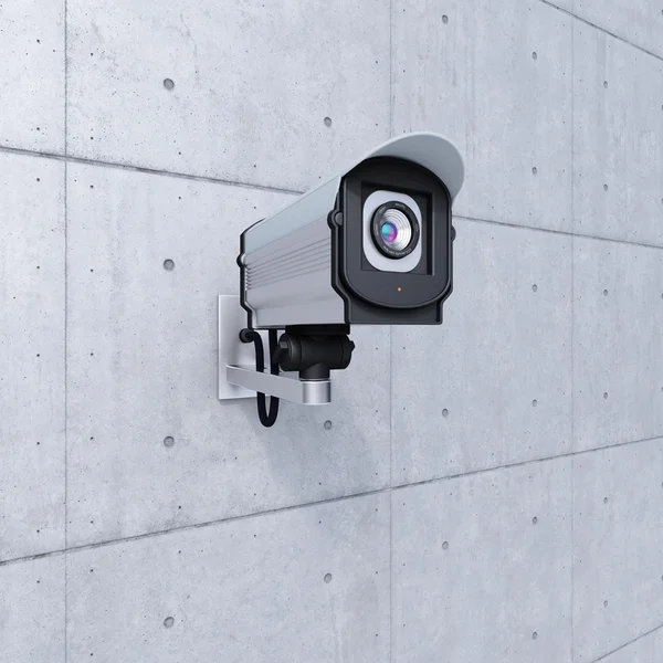 CCTV κάμερα ψάχνει προς τα δεξιά — Φωτογραφία Αρχείου