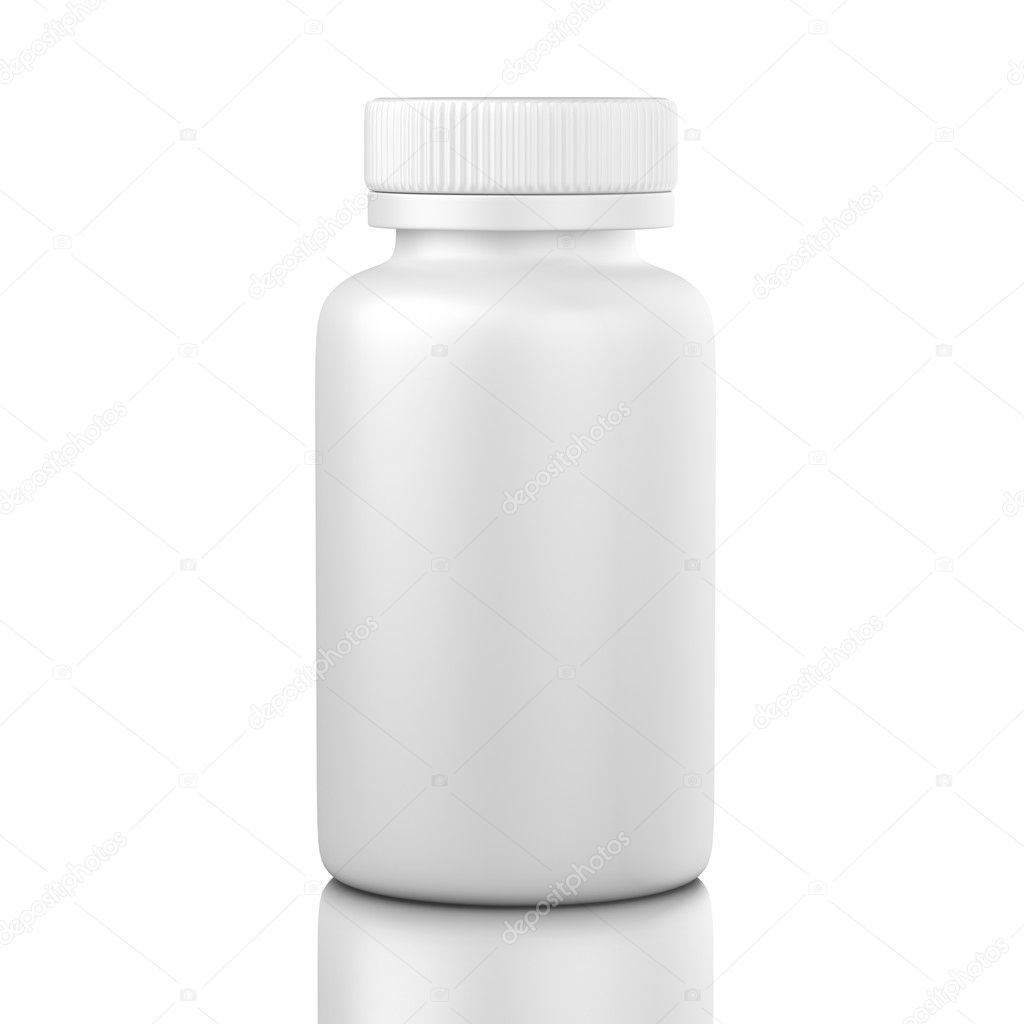 Pillbox isolated on white