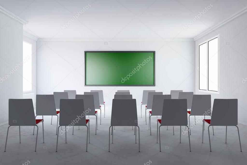 Meeting room with board