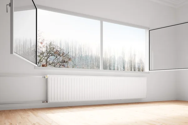 Merkezi Isıtma attachted duvara açık pencereler